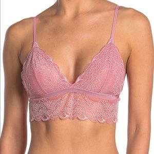 Lace Liana Longline Lace Bralette